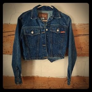 Vintage crop Jean Jacket
